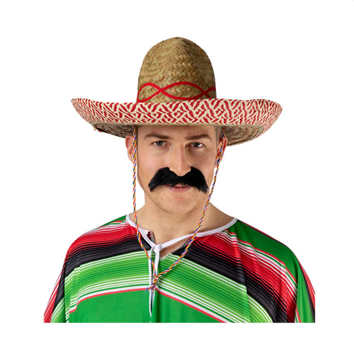 Mexican sombrero straw hat - mexican,
