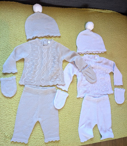 Newborn spanish style - spanish-style, knitted