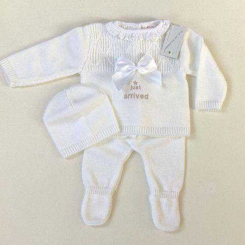 Baby girls knitted - , bow