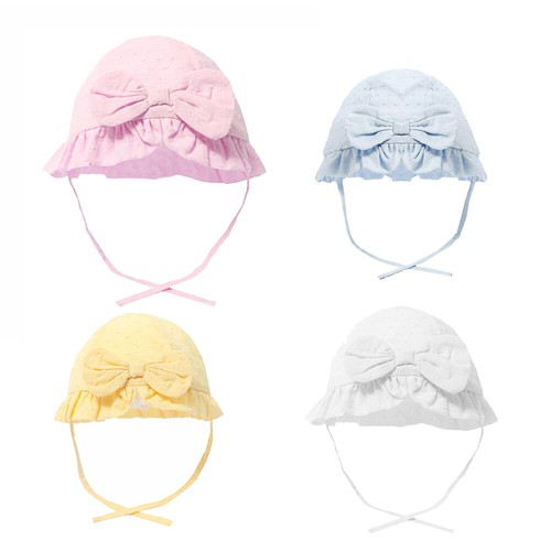 Baby girl cotton sun - baby, bow