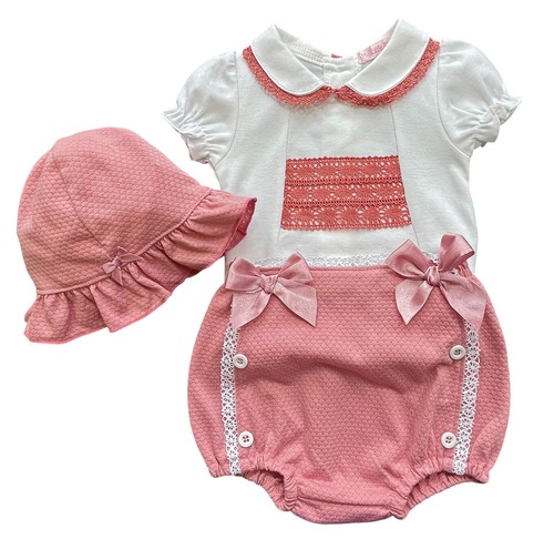 Baby girl jam - jam, hat