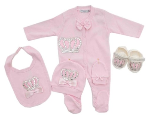 Baby girls pink piece - girls,