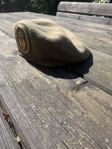 Spanish army beret size 58cm - spanish, beret-