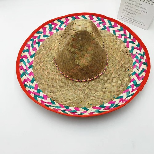 Mexican sombrero straw hat - mexican,