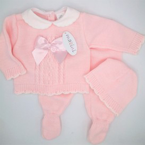 Newborn baby knitted outfit - baby,